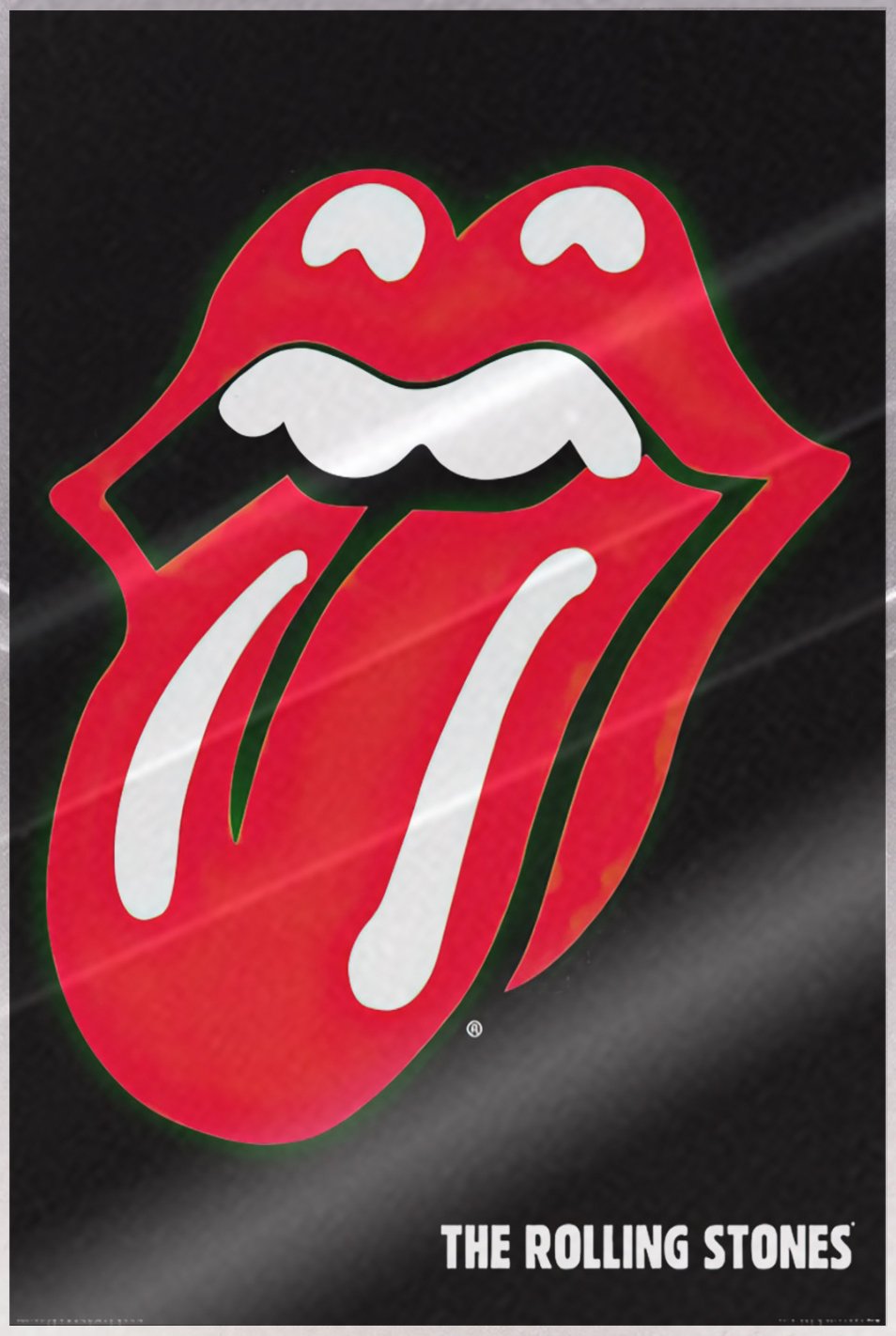 The Rolling Stones – Music Poster (Tongue – Logo) (Size: 24″ x 36″) (LAMINATED)