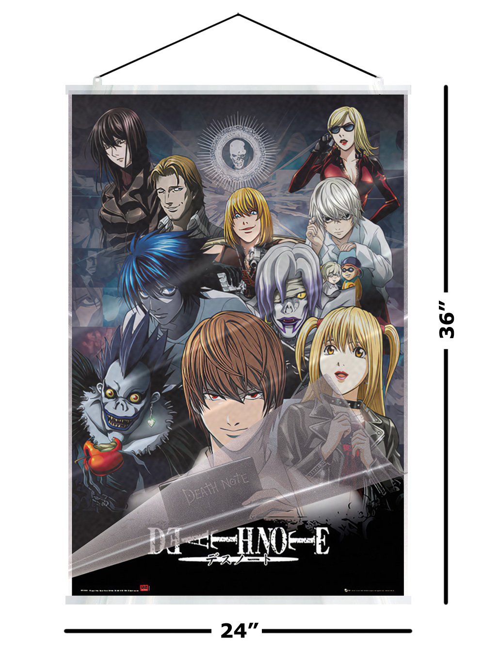 Death Note - Anime Poster (Character Collage) (Size 24