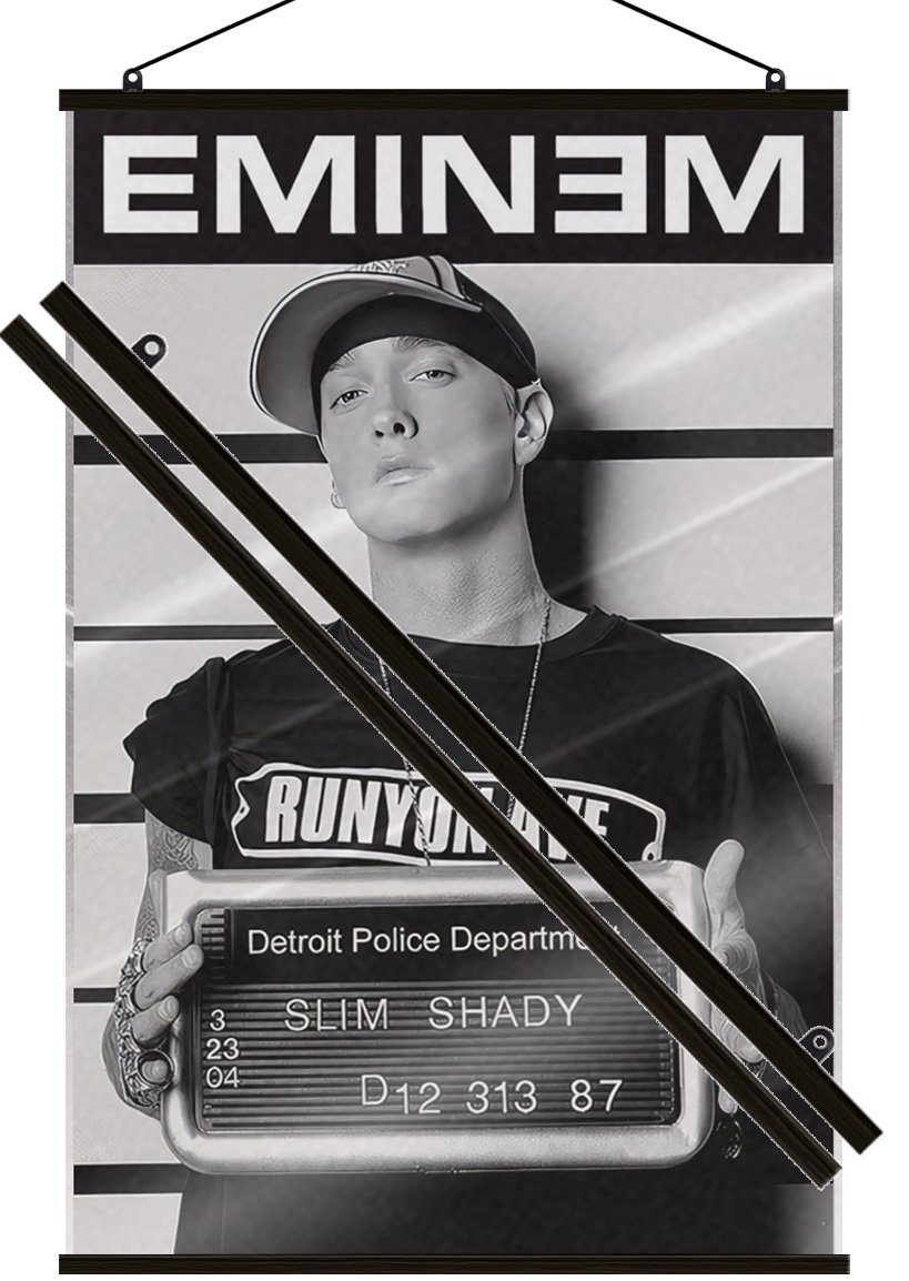 Eminem – Music Personality Poster (Mugshot) (Size: 24″ x 36″) (LAMINATED)