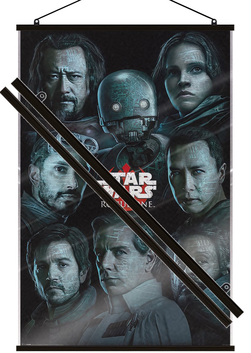 Star Wars Rogue One – Movie Poster (Characters) (Size: 24″ x 36″) (LAMINATED)