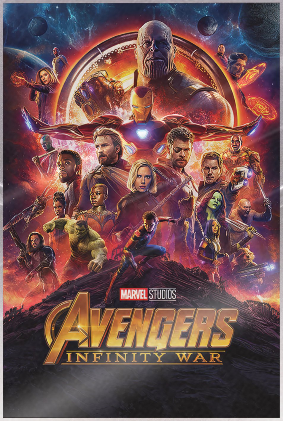 Avengers: Infinity War – Movie Poster (Regular) (Size: 24″ x 36″) (LAMINATED)