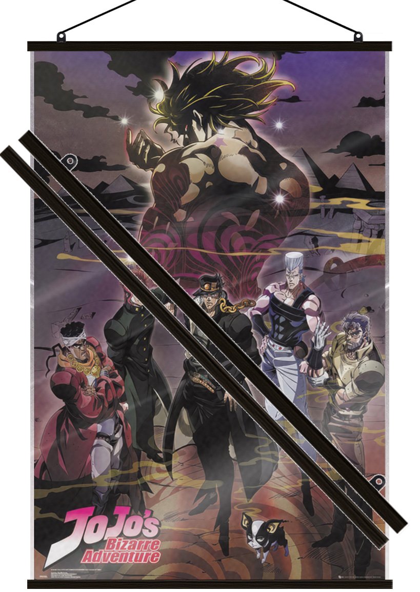 JoJo’s Bizarre Adventure – Manga Poster (Group) (Size: 24″ x 36″) (LAMINATED)