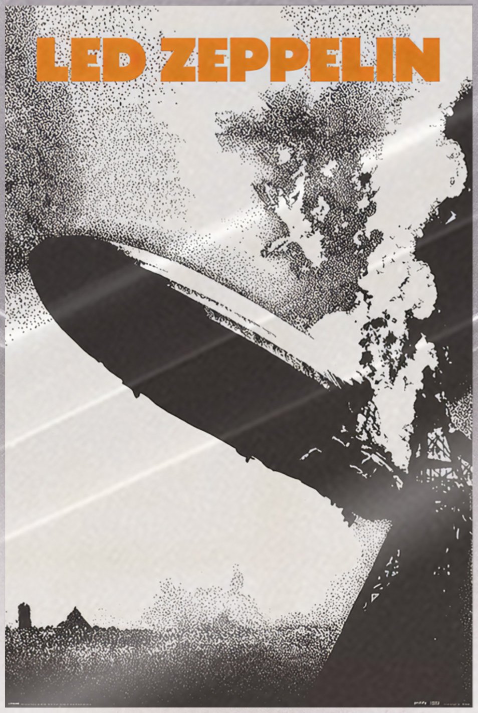 Led Zeppelin – Poster (The First Album – Cover) (Size: 24″ x 36″) (LAMINATED)