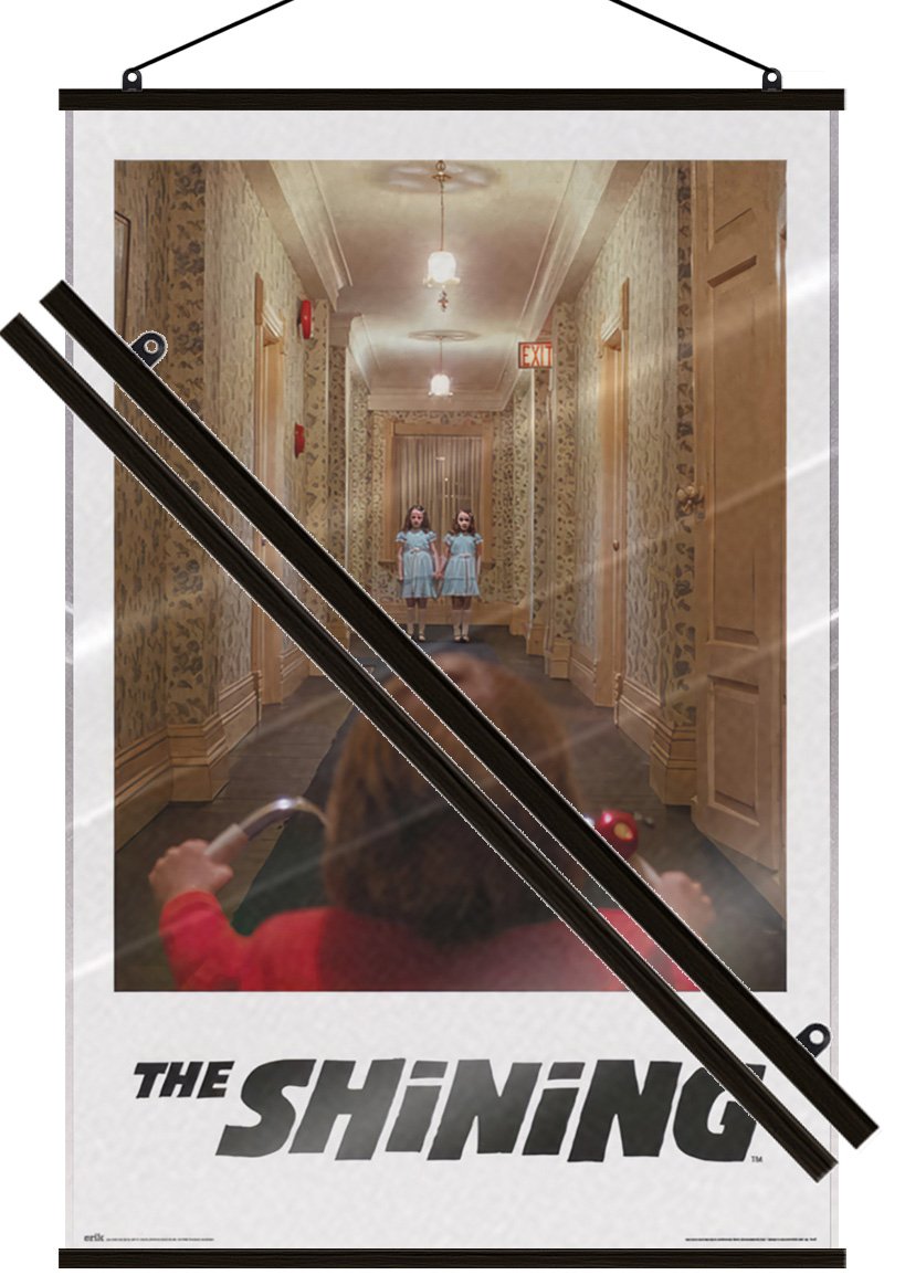 The Shining – Movie Poster (The Twins Come Play with Us) (24″ x 36″) (LAMINATED)