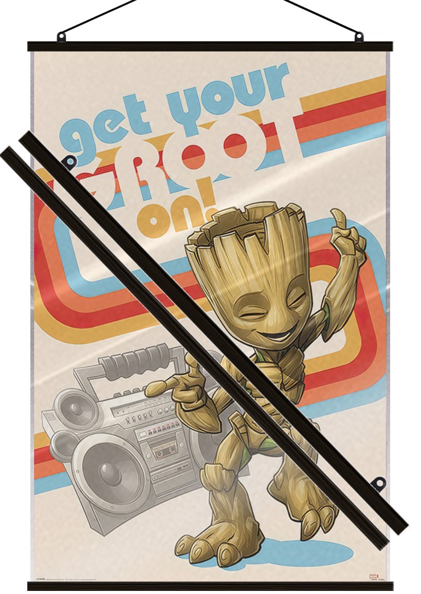 Guardians of The Galaxy Vol. 2 – Movie Poster (Get Your Groot On) (LAMINATED)