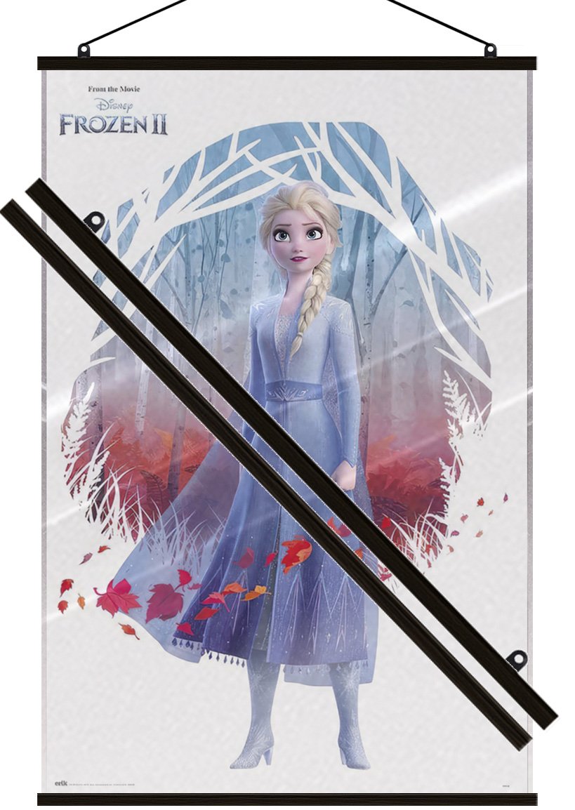 Frozen 2 – Movie Poster (Elsa in Forest) (Size: 24″ x 36″) (LAMINATED)