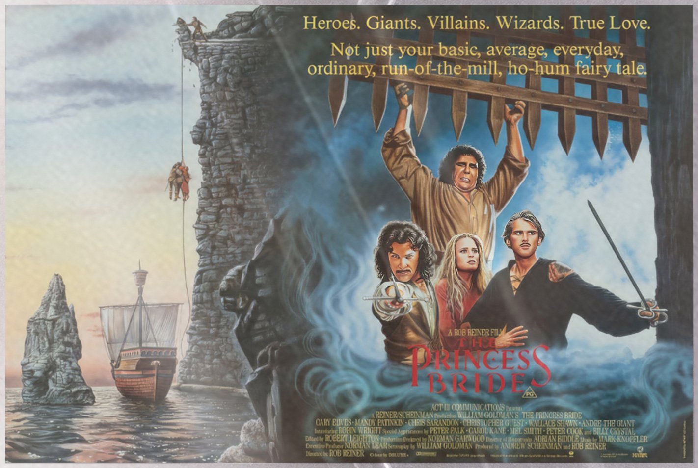 Princess Bride The Movie Poster (Regular Style) (Size: 36 x 24″) (LAMINATED)