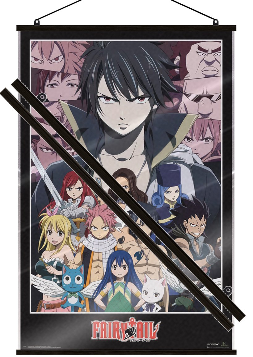 Fairy Tail – Anime Poster (All Characters) (Size: 24″ x 36″) (LAMINATED)