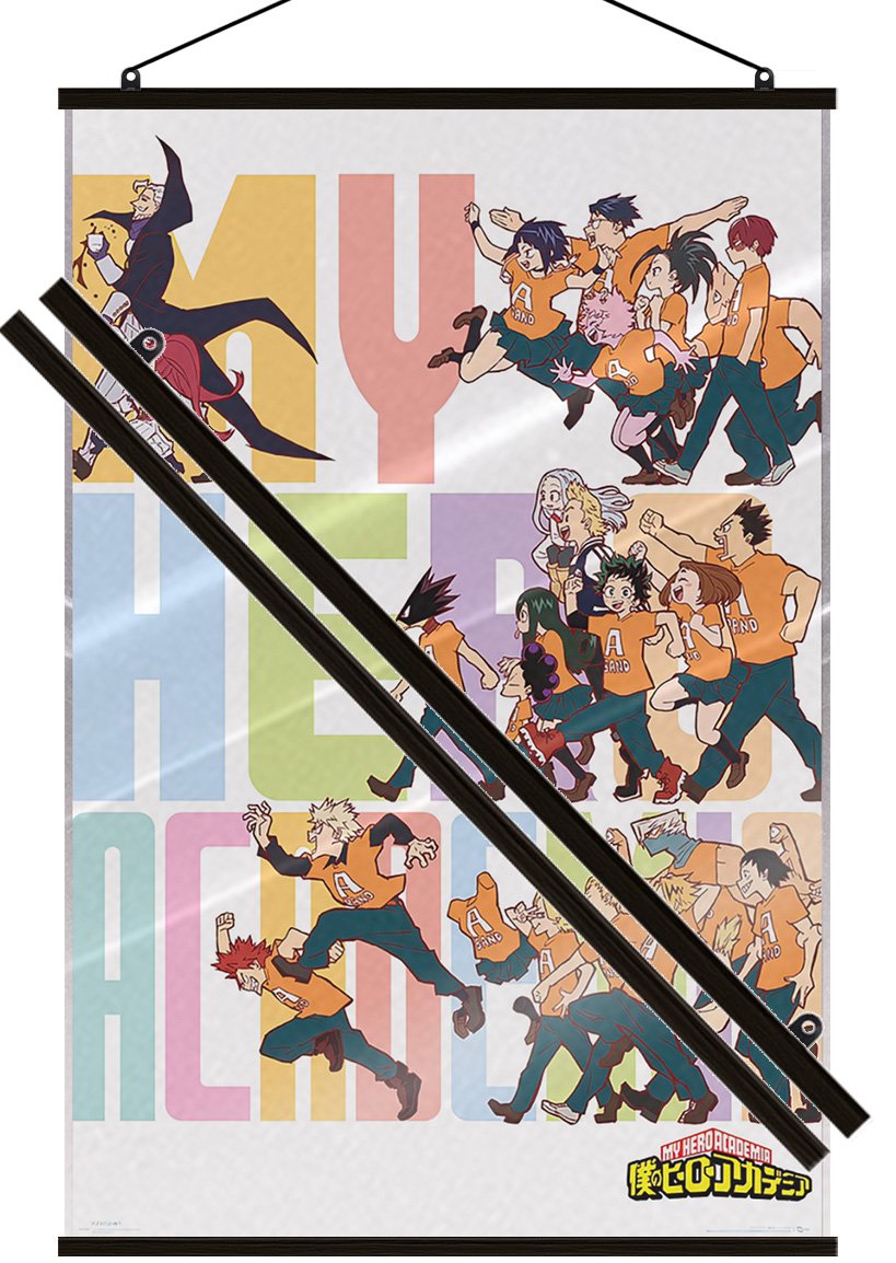 My Hero Academia – Poster (Season 4 – Key Art) (Size: 24″ x 36″) (LAMINATED)