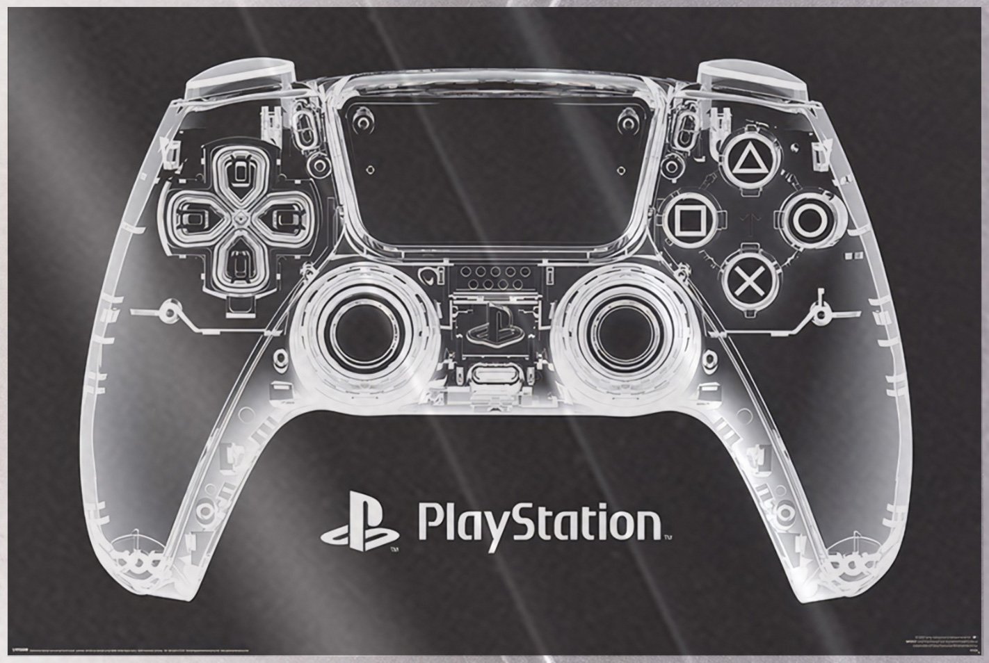 PlayStation – Gaming Poster (X-Ray Controller) (Size: 36″ x 24″) (LAMINATED)