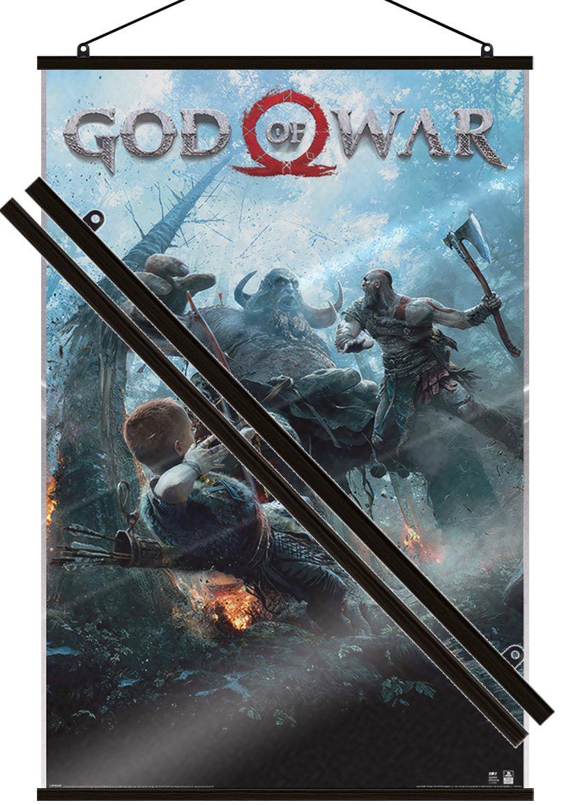 God Of War – Gaming Poster (Size: 24″ x 36″) (LAMINATED)