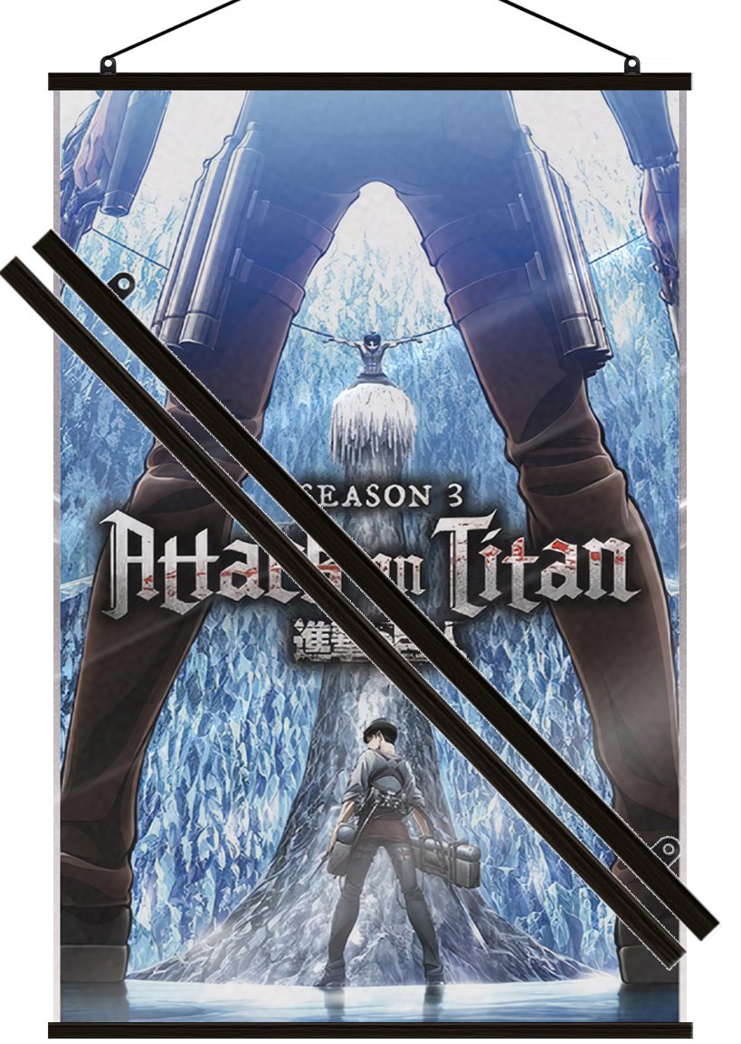 Attack On Titan – Season 3 – Anime Poster (Regular) (24 x 36″) (LAMINATED)