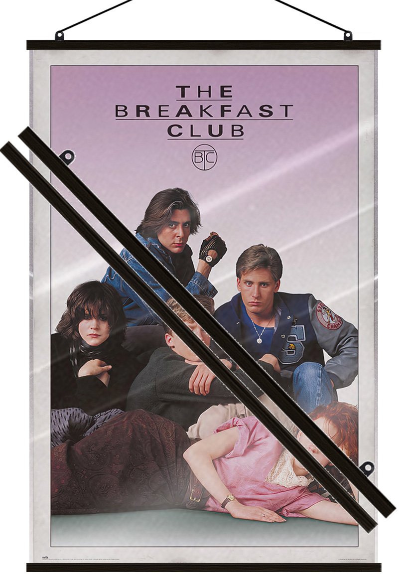 The Breakfast Club – Movie Poster (Regular – Version 2) (24&Prime; x 36&Prime;) (LAMINATED)