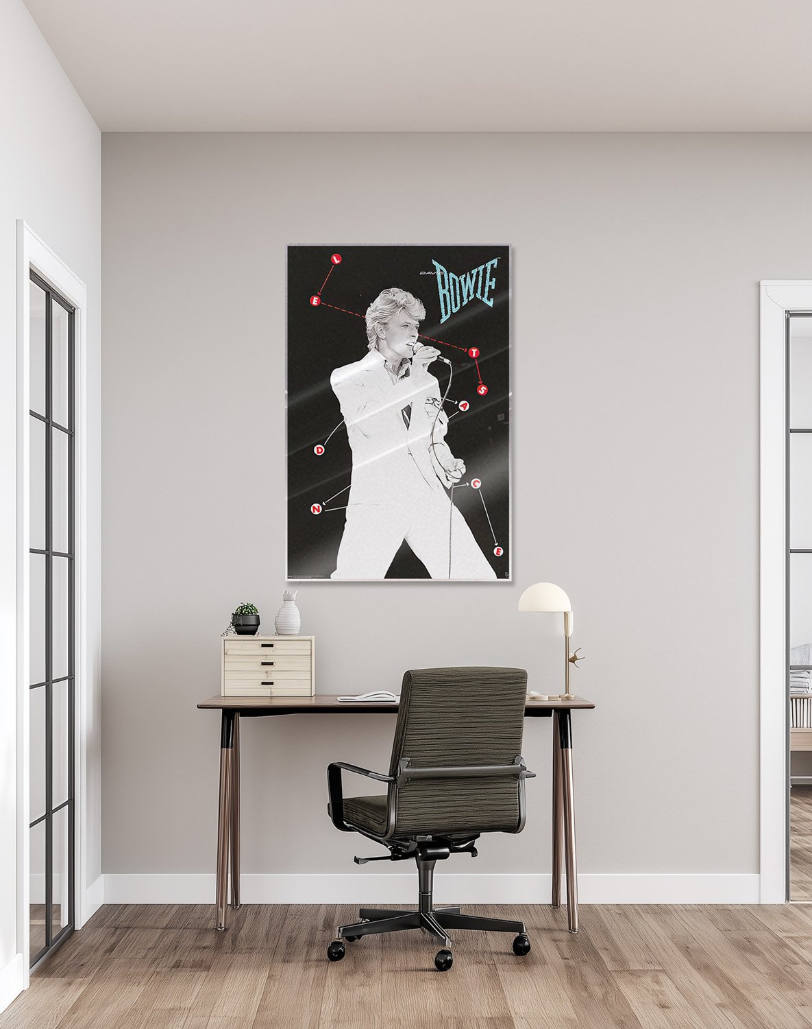 David Bowie - Music Personality Poster (Let's Dance) (Size 24 x 36 ...