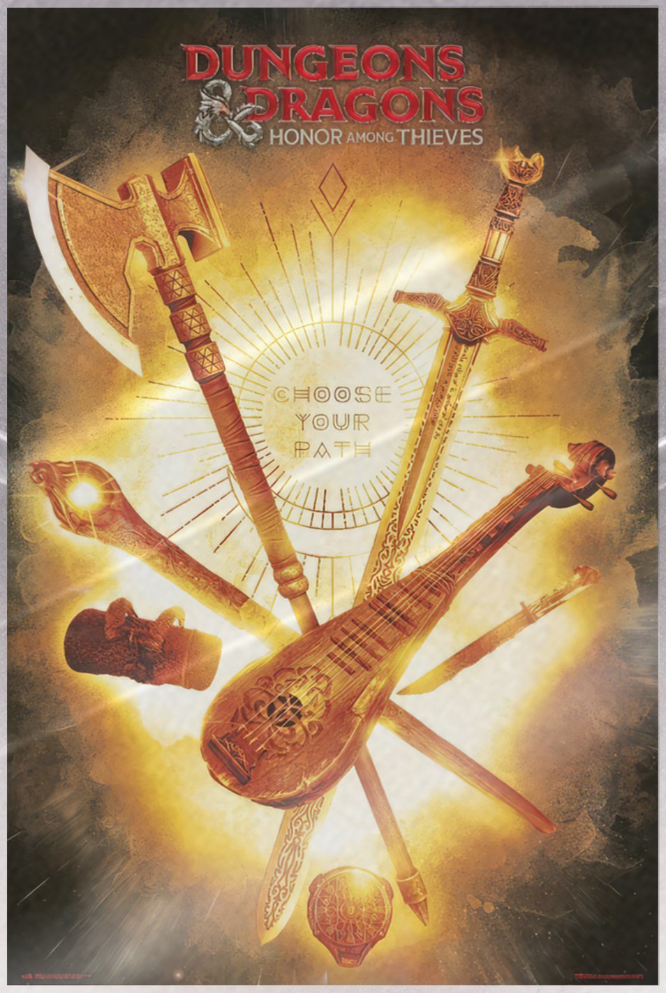 Dungeons & Dragons: Honor Among Thieves – Movie Poster (24&Prime; x 36&Prime;) (LAMINATED)