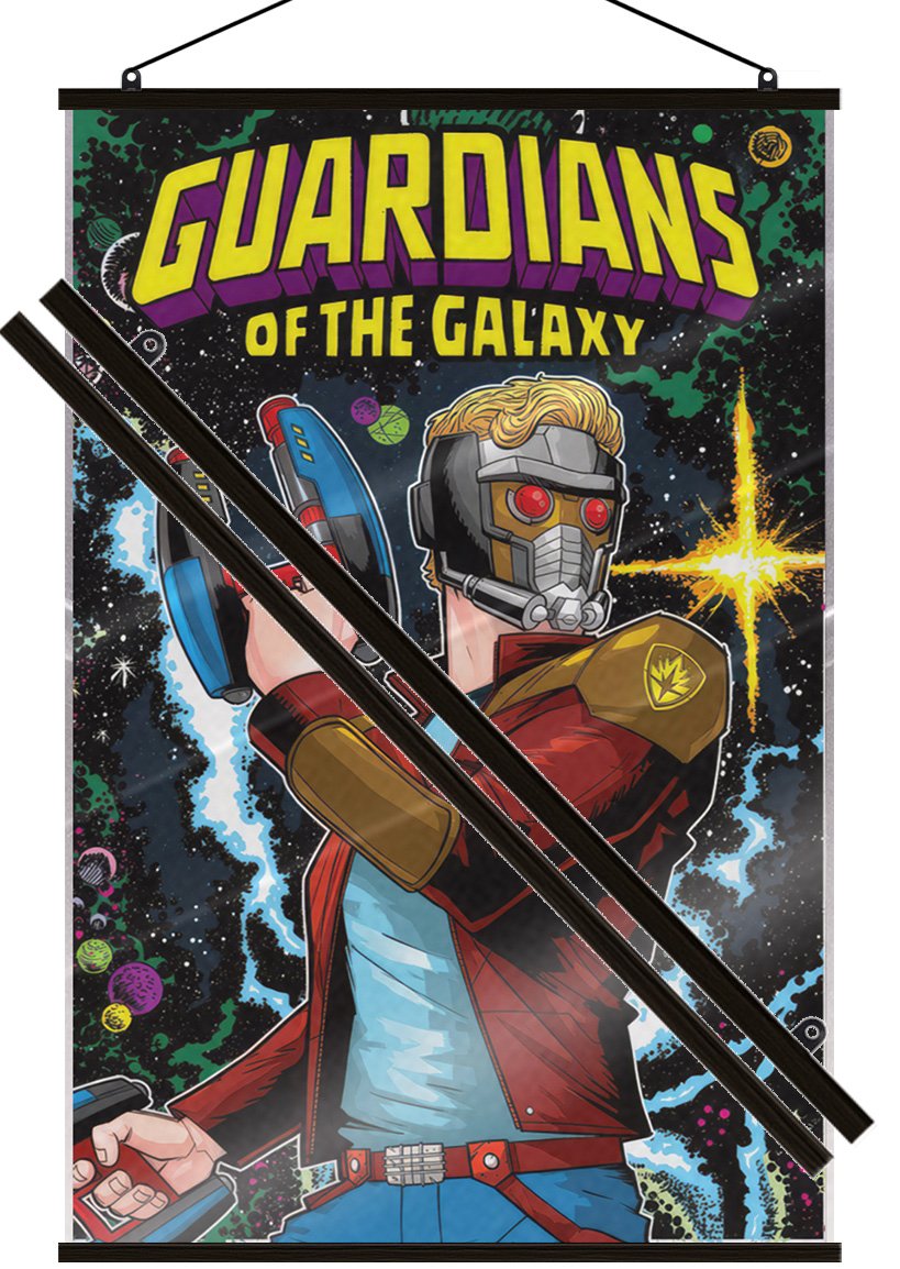 Guardians Of The Galaxy – Comic Poster (Star-Lord) (Size: 24″ x 36″) (LAMINATED)