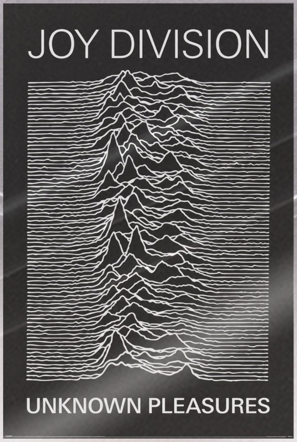 Joy Division – Music Poster (Unknown Pleasure – Album Cover) (LAMINATED)