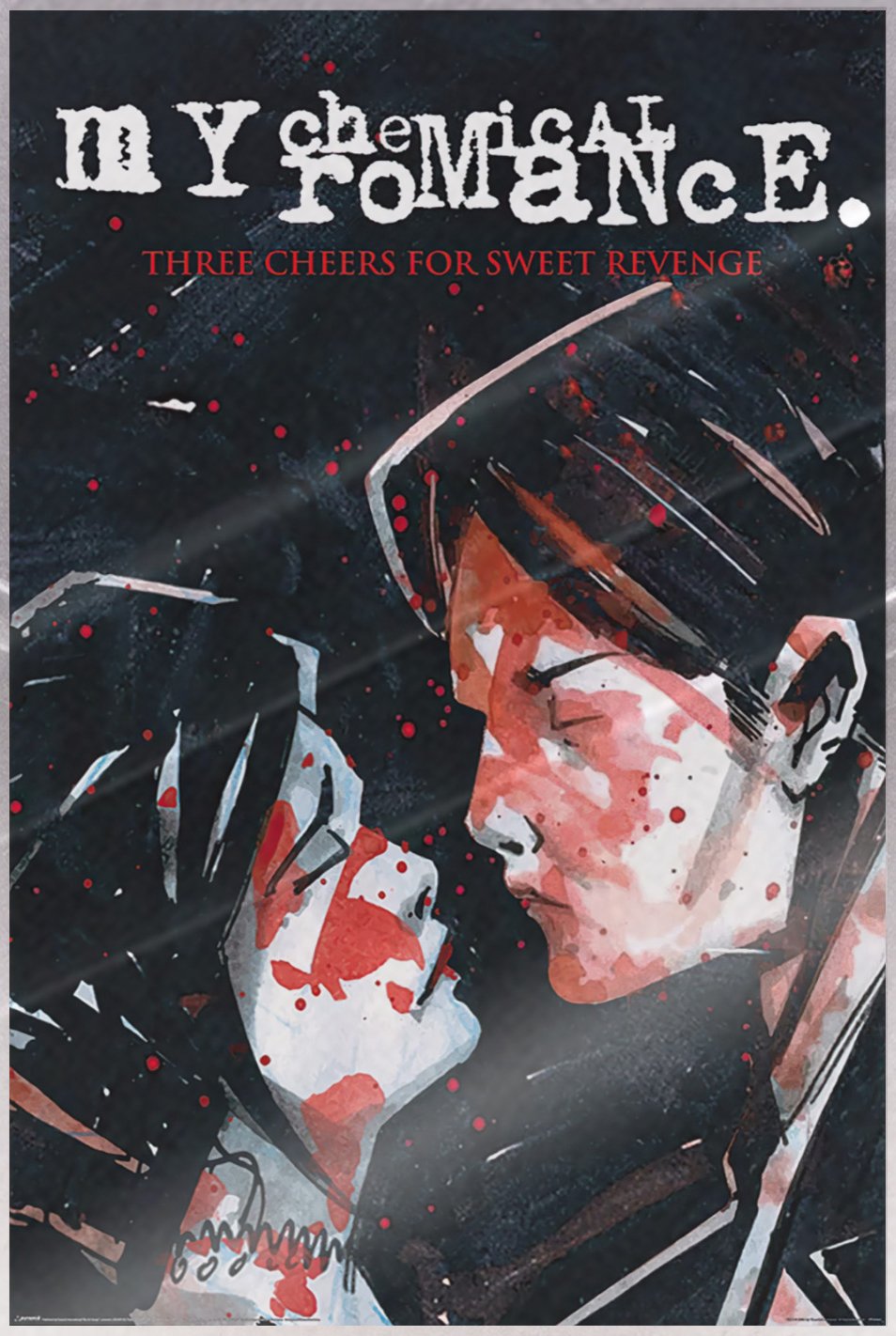 My Chemical Romance – Music Poster (Three Cheers For Sweet Revenge) (LAMINATED)