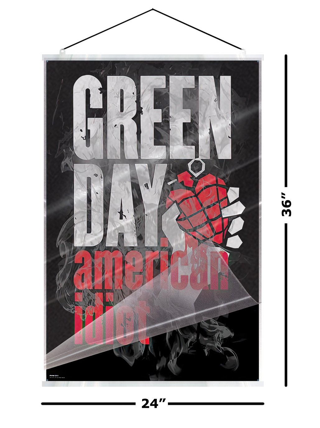 Green Day - Music Poster Set (Dookie & American Idiot Album Covers