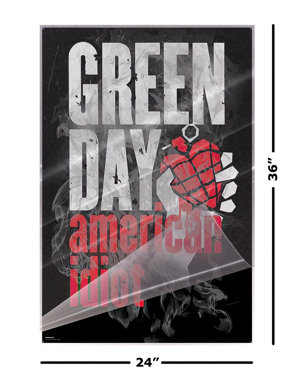 Green Day - Music Poster Set (Dookie & American Idiot Album Covers