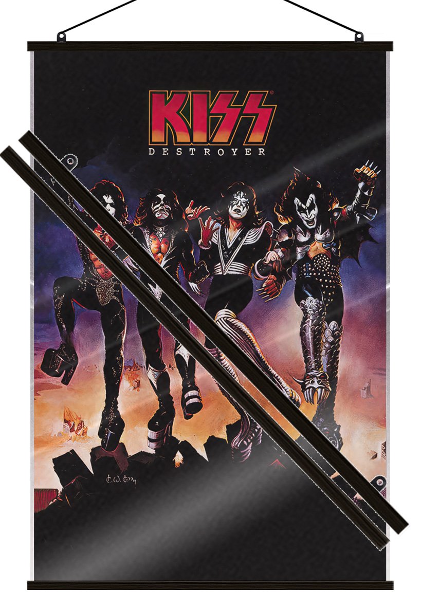 Kiss – Music Poster (Destroyer – Album Cover) (Size: 24″ x 36″) (LAMINATED)