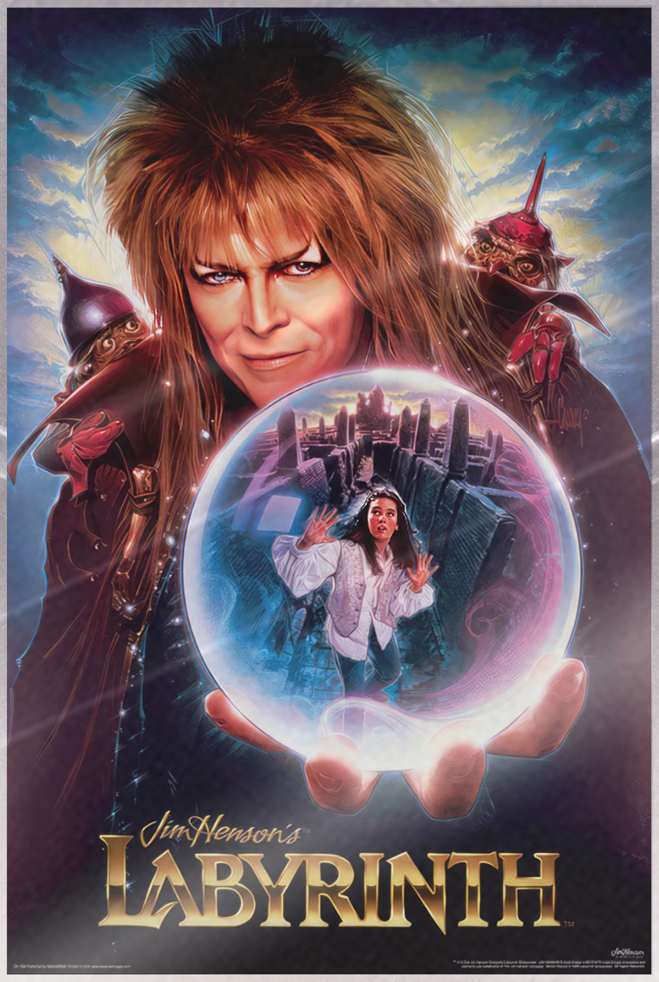 Labyrinth - Movie Poster (Regular - David Bowie) (Size: 24" x 36 ...