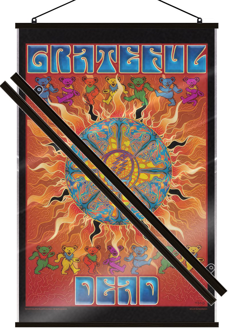Grateful Dead – Music Poster (Sun & Bears) (Size: 24″ x 36″) (LAMINATED)