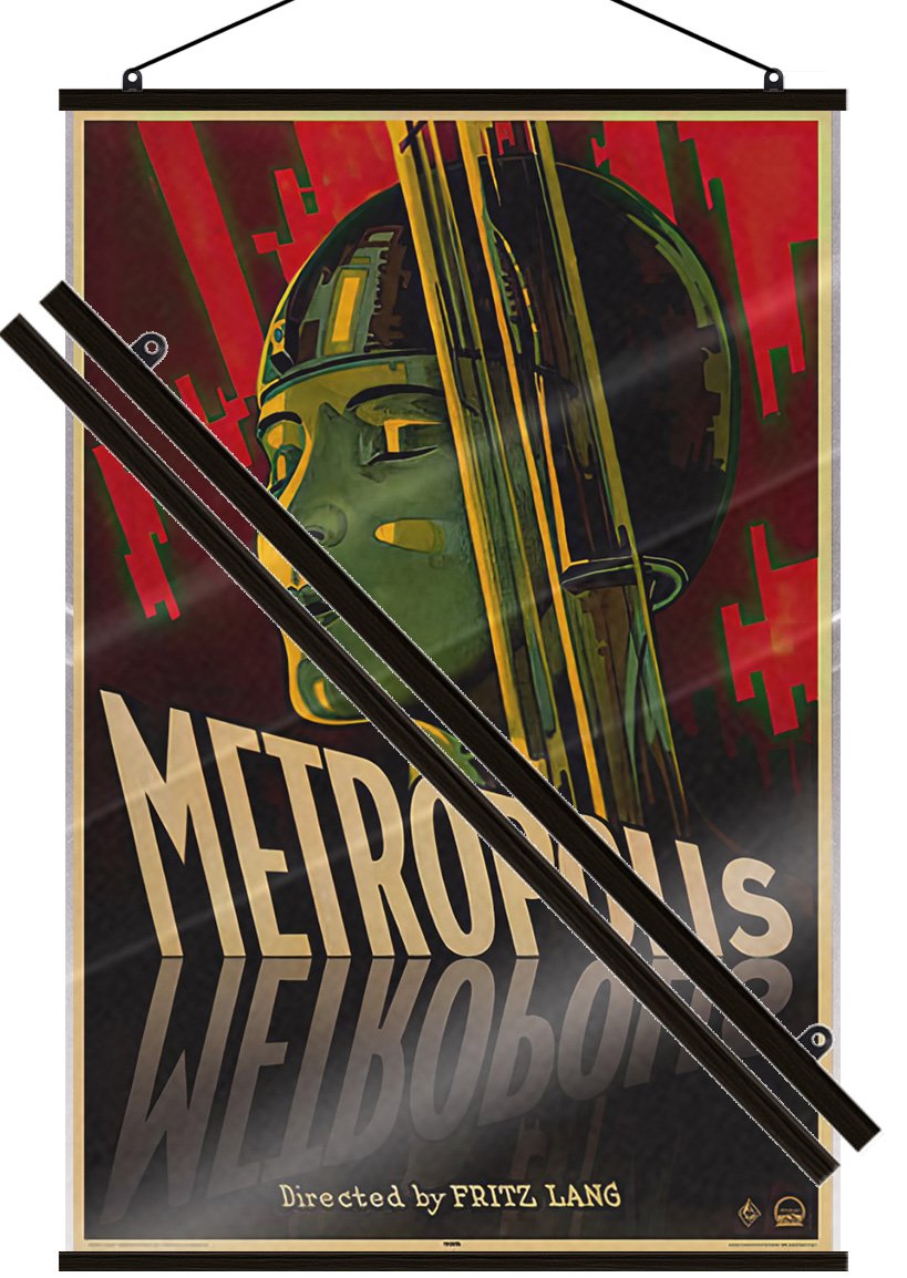 Metropolis – Movie Poster (Regular – Machine Head) (Size: 24″ x 36″) (LAMINATED)