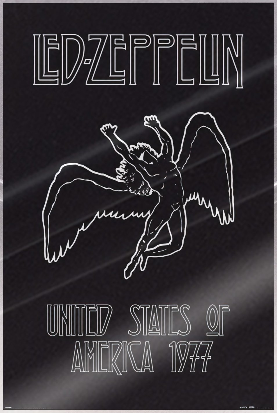 Led Zeppelin – Music Poster (Icarus – USA Tour 1977) (Size 24 x 36″) (LAMINATED)
