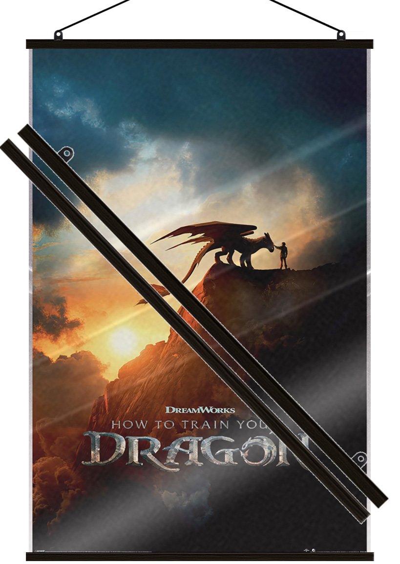 How To Train Your Dragon – Movie Poster (Regular) (Size: 24″ x 36″) (LAMINATED)