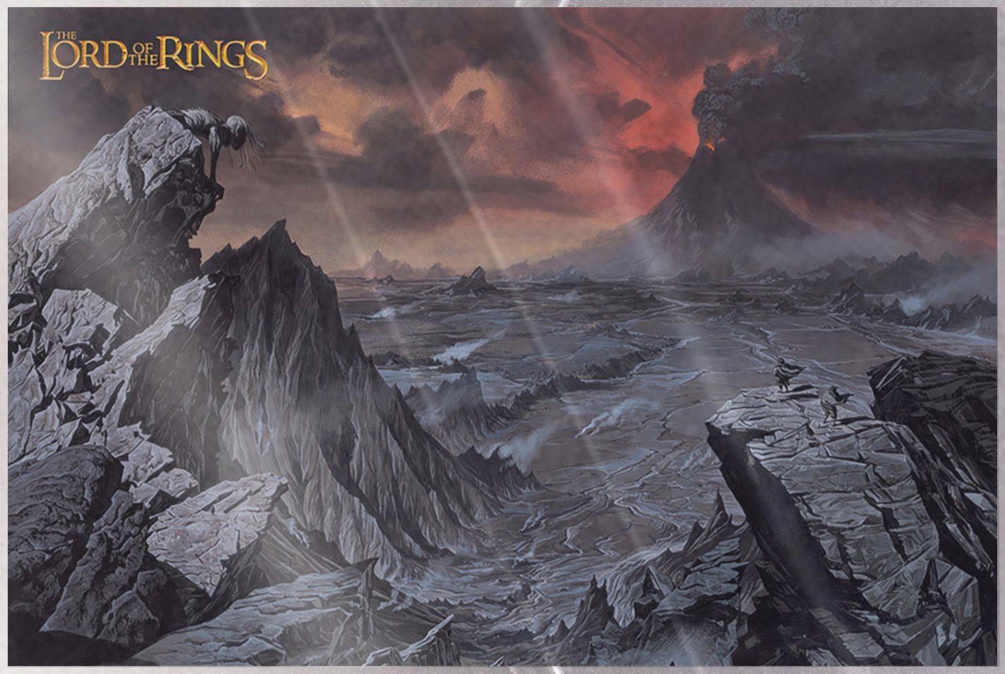 The Lord Of The Rings – Movie Art Poster (Frodo, Sam & Gollum) (LAMINATED)