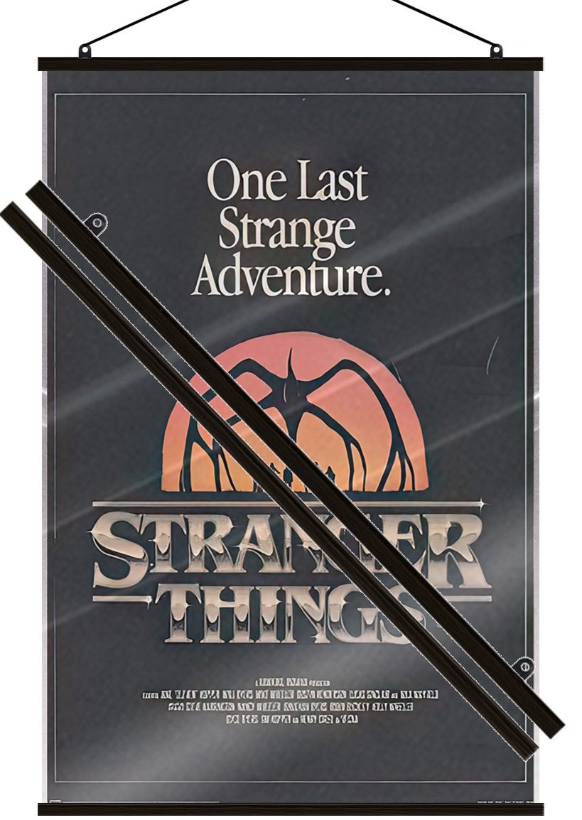 Stranger Things 5 – TV Show Poster (Strange Adventure) (24″ x 36″) (LAMINATED)